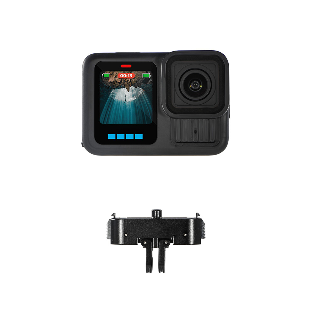 Camera Aluminum Magnetic Base Mount for GoPro Hero13 Camera Bracket Magnetic Quick Release Dock Adapter Accessories Sports
