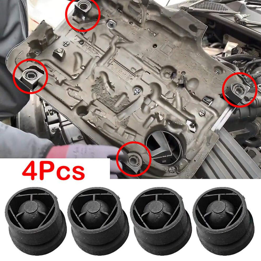 4Pcs Engine Cover Grommet Rubber Buffer Bumper Mounting Stop Jounce Bush For Nissan Qashqai J11 Kashkay 2014-2020 8795862821024