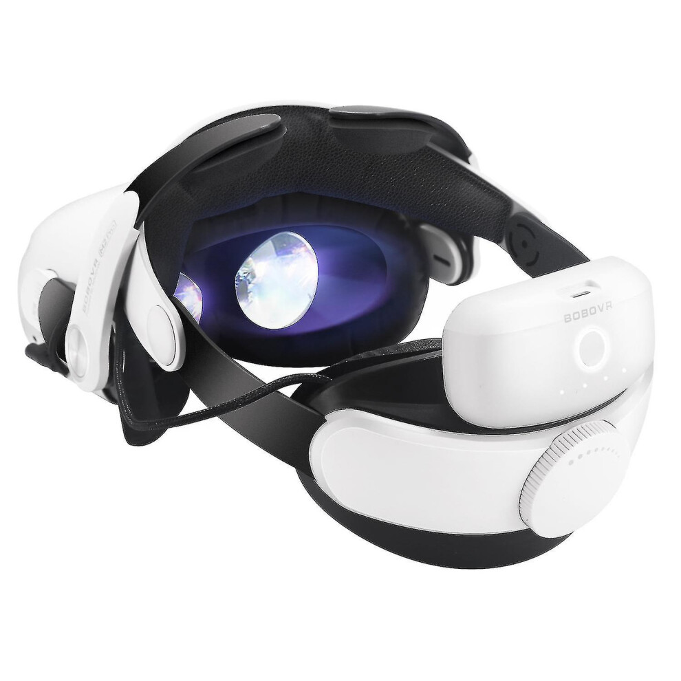 M2 Pro Strap With Battery Compatible With Oculus Quest 2 Vr Headset Halo Strap Battery Pack Compatible With Quest2 Accessories