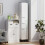 Homcom HOMCOM Bathroom Cabinet with Adjustable Shelves, Double Doors and Drawer 6