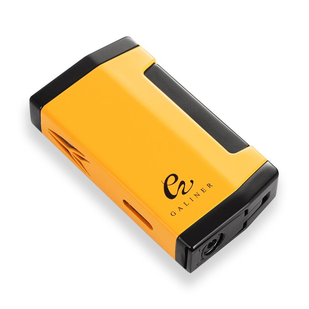 Yeuligo Yellow (Yellow) Cigar Lighter Creative Inflatable Windproof Multifunctional Portable Cigarette Lighter With Hole Punch Lighter Wholesale Outdoor