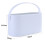 Living And Home (White) Portable Vanity Travel Makeup Box with LED Mirror 7