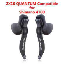 (2X10 QUANTUM) Sensah Road Bike Shifters Sti 2x7 2x8 2x9 2x10 2x11speed Lever Brake Bicycle Derailleur Compatible For Shimano Claris Sora 105