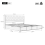 (150x200cm) Upholstered Bed with Hydraulic Lever, Linen, Grey 3