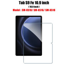 (Tab S9 FE 10.9in (2023) X510/X516B) 9H Clear Tempered Glass Screen Protector x2 For Samsung Galaxy Tab A9 S9 S10+ ULTRA