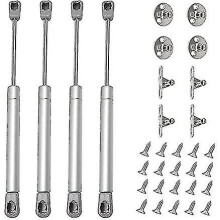 4pcs Gas Strut 80n Hydraulic Strut Cabinet Door Shock Absorber For Cabinets Bookcases Furniture(4, 80n)