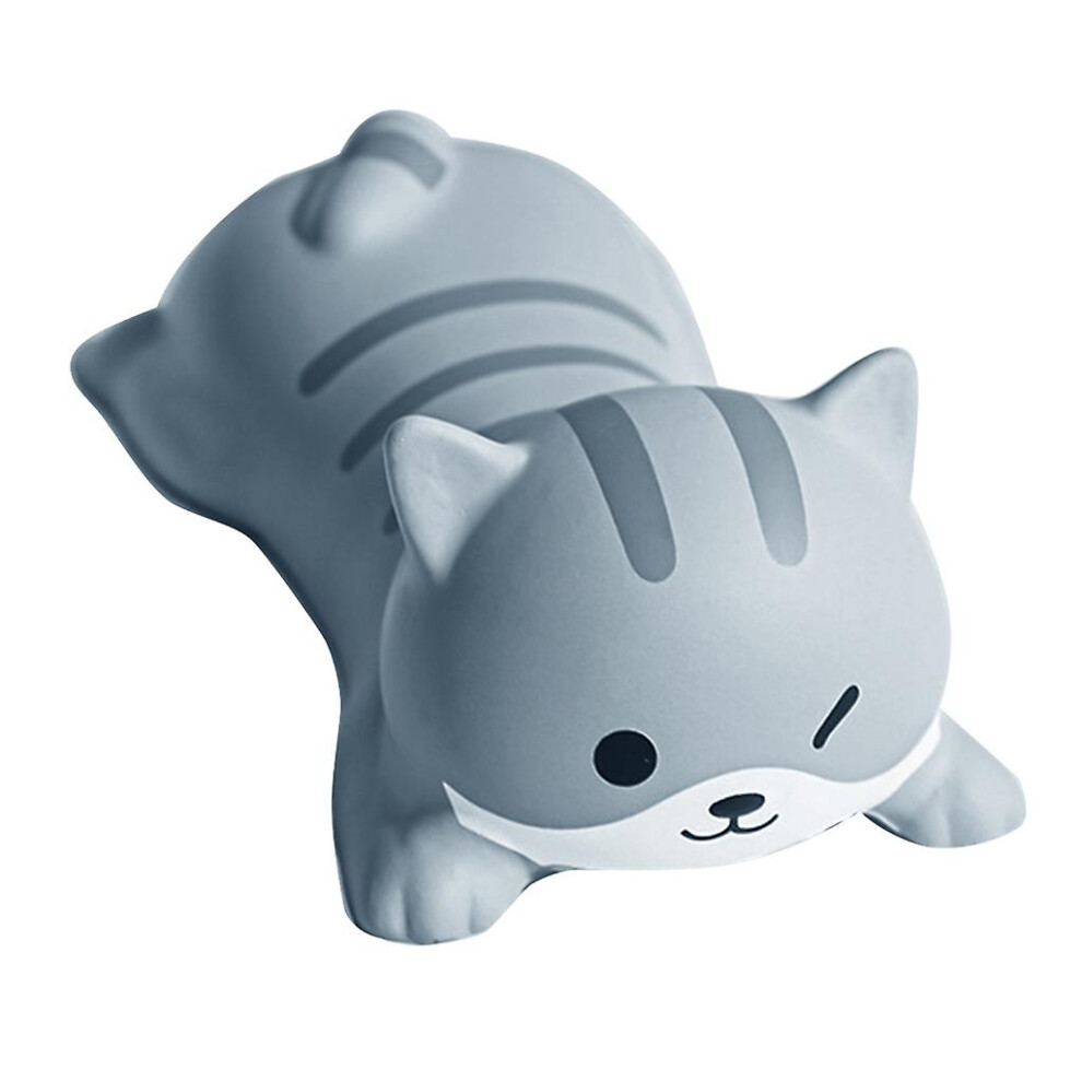 ( Cat) Ergonomic Mouse Pad Wrist Rest Support Mouses Pad Wrists Pads Reduce Fatigue Soft And Comfortable Gray 8107441161443