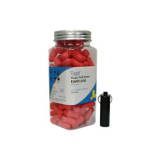 (red) Super Soft Foam Earplugs Pu Noise Cancelling Earplugs For All People 120pcs(blue)