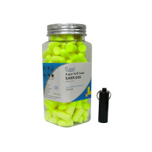(yellow) Super Soft Foam Earplugs Pu Noise Cancelling Earplugs For All People 120pcs(blue)