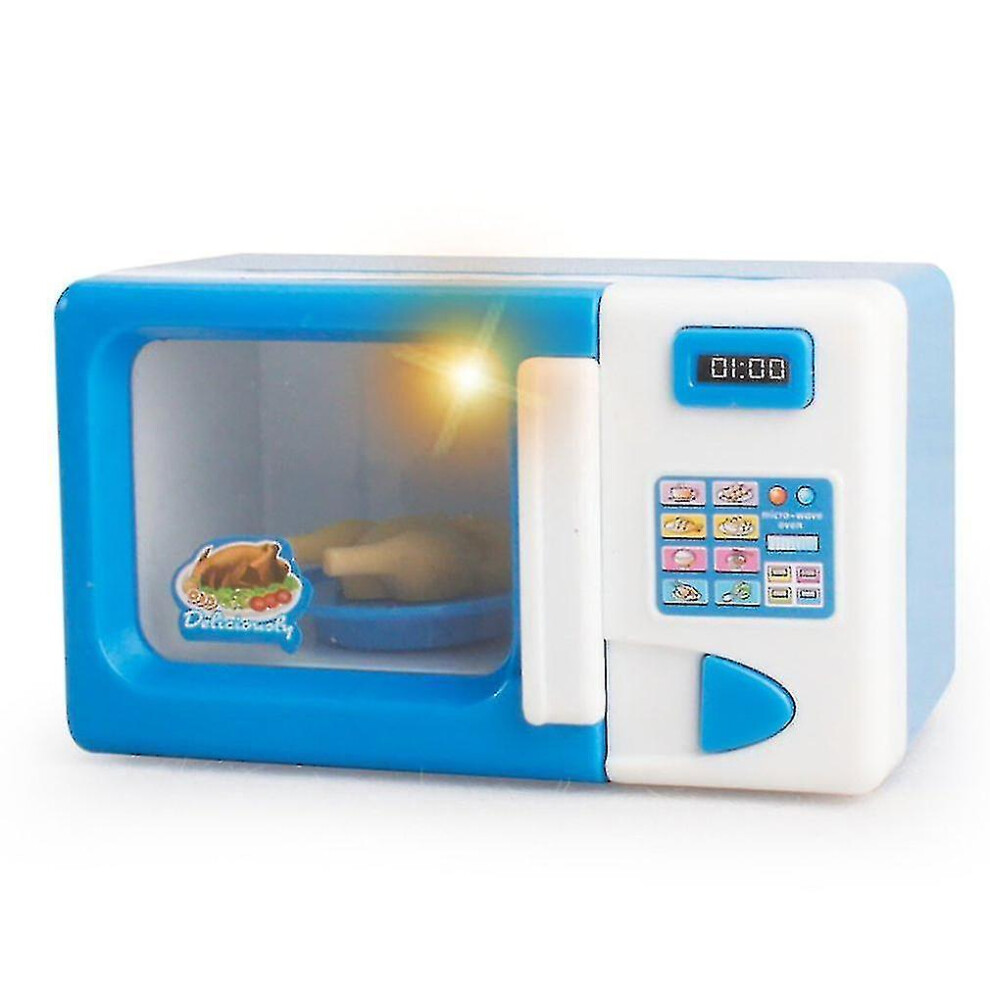 Jouet de cuisine pour enfants avec four à micro-ondes Jouets pour enfants avec appareils ménagers Jouets pour enfants Garçons Filles