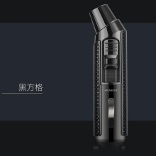(Black Square Bag Flower) Elbow Metal Straight Punch Gas Lighters Portable Pipe Sandalwood Mini Multi-functional Small Welding Torches Wholesale