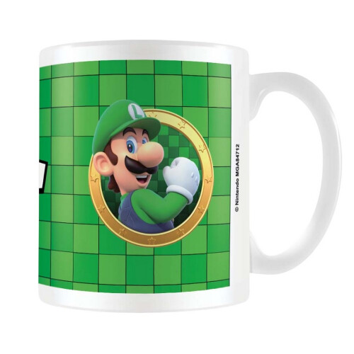 Super Mario Super Mario Portrait Luigi Mug 2