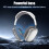 Over-Ear Wireless Bluetooth Headphones with Noise Cancelling Sliver 6