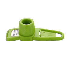 Ginger Grater Crusher Slicer Cutter Grinder Chopper Garlic Mincer Press.(green)1pcs)