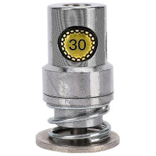Fabric Covered Button Tools Dies Mold Round Bread Shape Press Tool for Hand Press Machine (30l) A