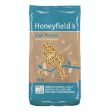 Honeyfield's Suet Pellets With Insect & Mealworm Nutritious Treat 550g