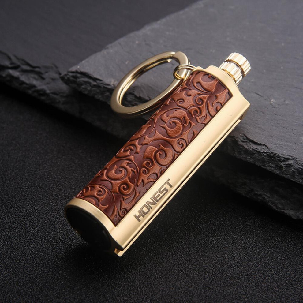 Yeuligo (Wampee) Trending On Tiktok Matches Kerosene Lighter Creative Personality Metal Waterproof Outdoor Lighter Manufacturer