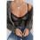 (L, black) Backless Women's Lace Bodysuit 1