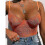 (L, red) Backless Women's Lace Bodysuit 4