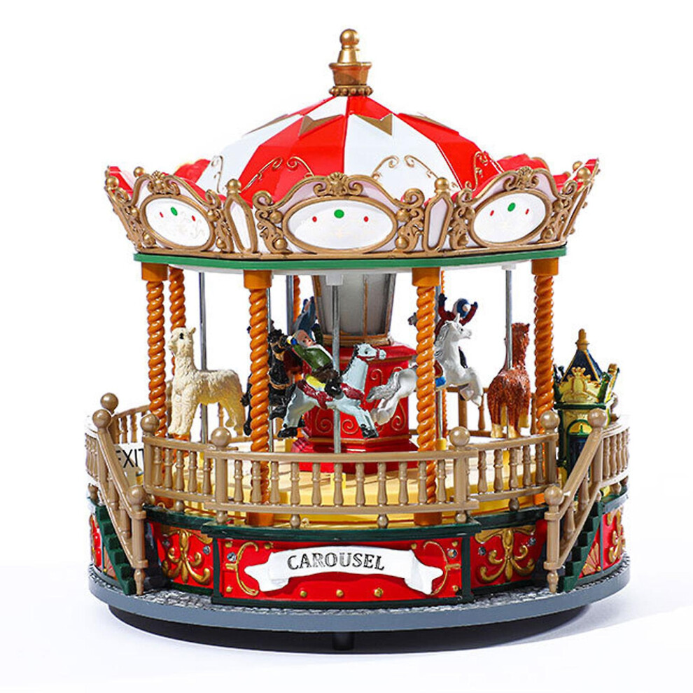 Mr. Christmas Vintage Carousel Christmas Decoration