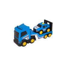 Police Emergency Transporter, Mega Police Truck & Car Toy for Creative Play