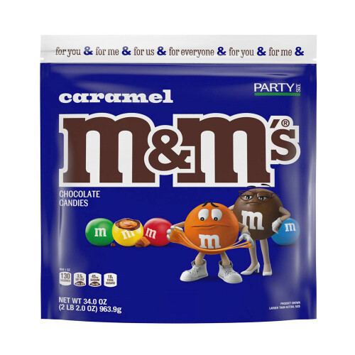 M&M Caramel Party Size 964g