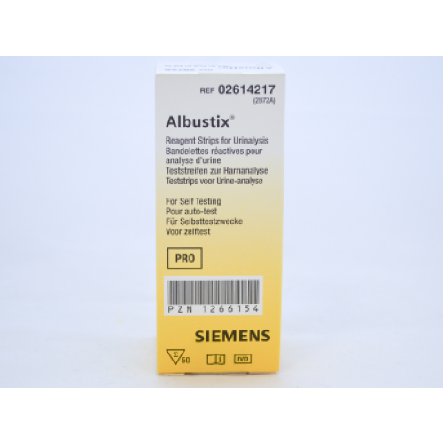 Albustix Test Strips Pack of 50 Reagent Strips for Urinalysis