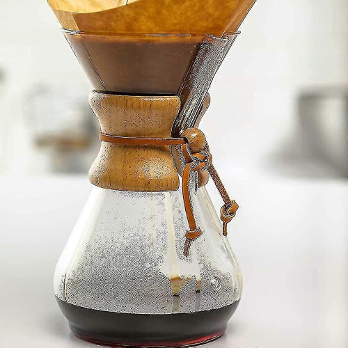 Chemex Coffee Bottle with Wooden Neck Zekai 1