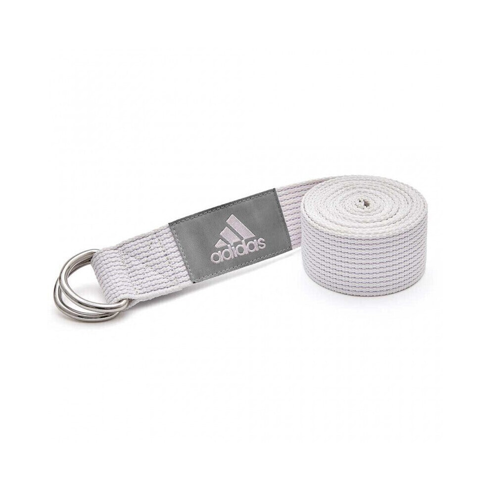 Adidas Premium Yoga Strap 2.5m Long Adjustable Belt Pilates Stretching Poses