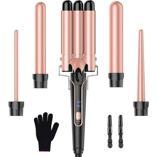 Curling Iron Set 5 in 1 Wave Iron - Curling Irons