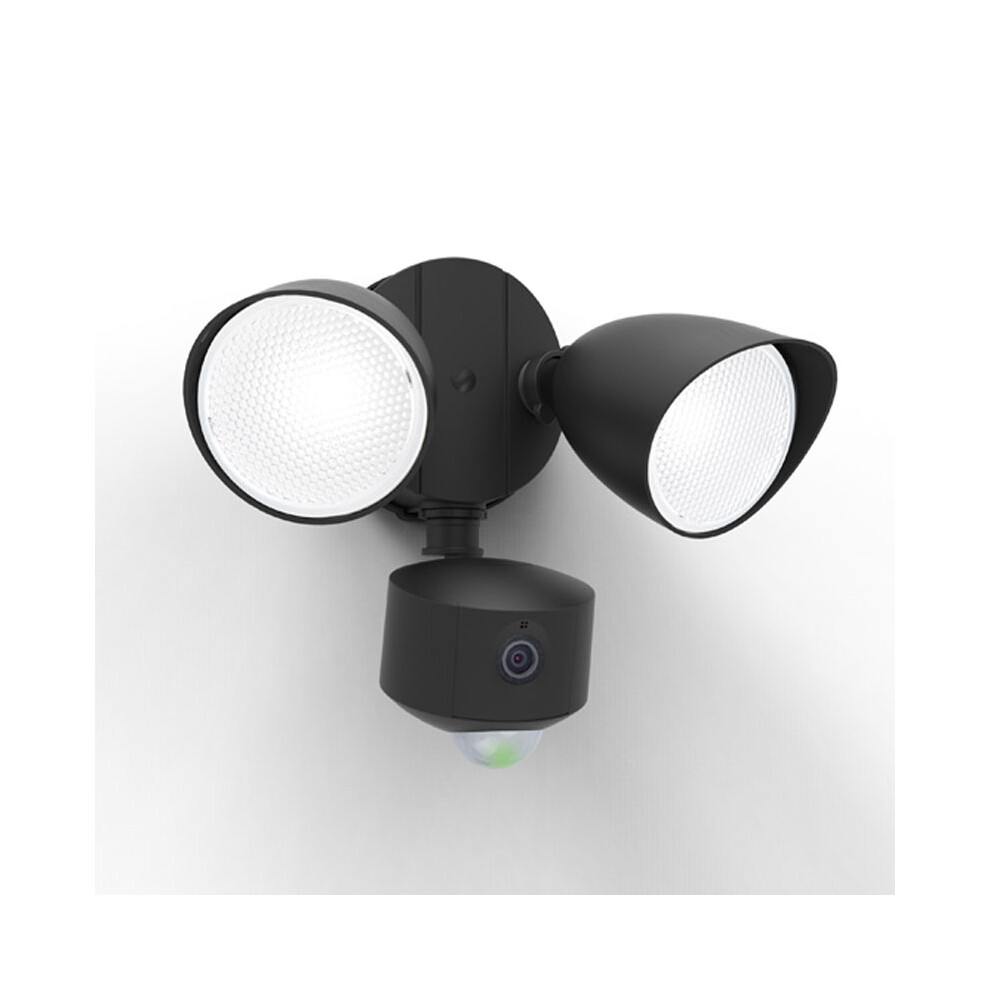 Wifi Security Camera Outdoor PIR Security Lights With  Motion Sensor Twin Floodlight Intercom