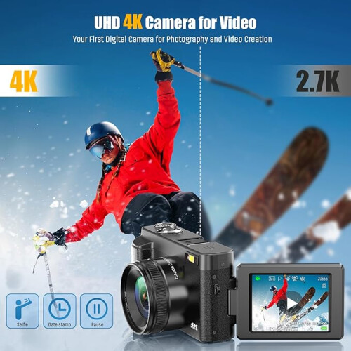 Digital Camera,Oiadek 4K 48MP Autofocus Vlogging Camera 1