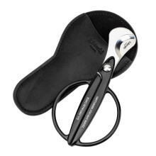 Cigar Cutter Zinc Alloy Stainless Steel Blade With Leather Case Cigar Cutter Gift Box