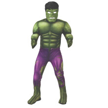 (XXS, Green/Purple) The Avengers Childrens/Kids Deluxe Hulk Costume