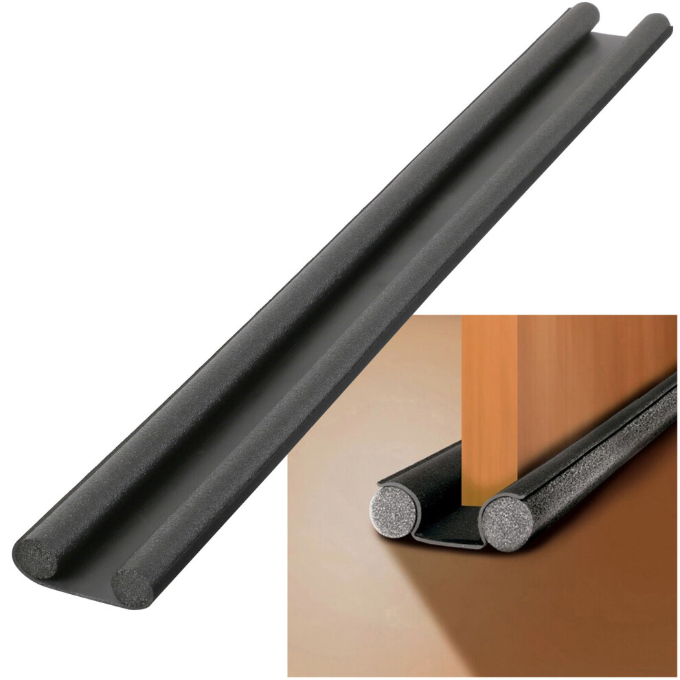 93cm Foam Draft Excluder Waterproof Door Stopper Weather Insulation Bottom Guard