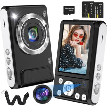Digital Camera,Bofypoo 4K Autofocus Vlogging Camera with 32G