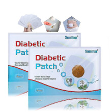 30pcs/5bags 2023 Diabetic Patch Stabilizes Balance Blood Sugar Level Glucose Natural Herbs Diabetes Chinese Medical Plaster
