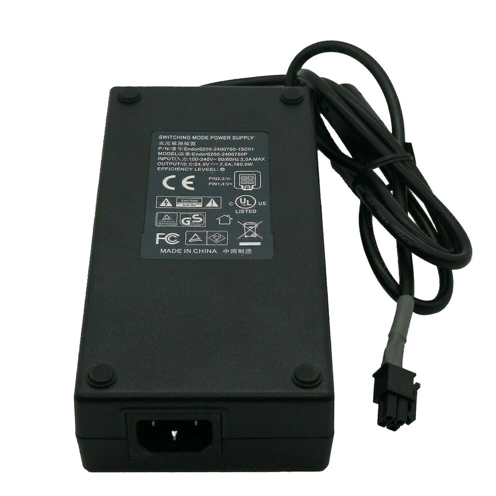 (Eu) For Fanatec Csl Dd-Dd Pro Boost Kit 180W (8Nm) 24V7.5a Power Supply Instant 8795862891249