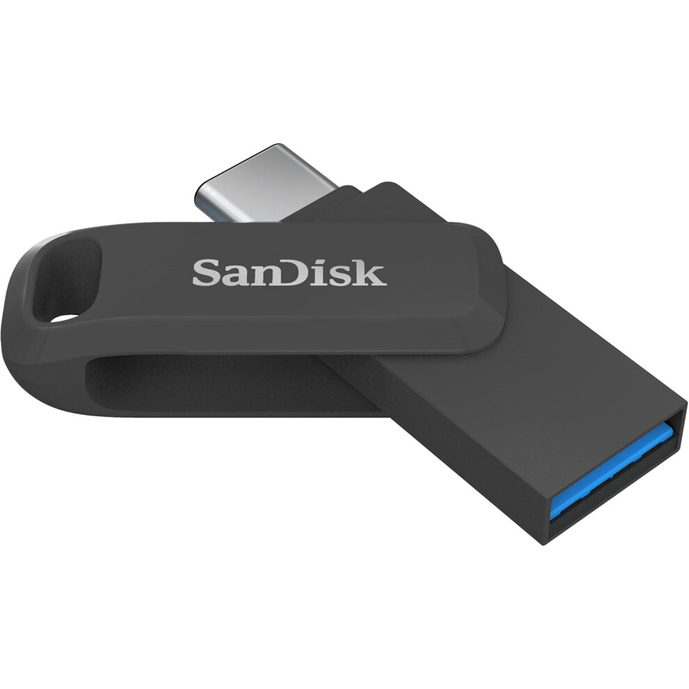 SanDisk 256GB Ultra Dual Drive Go, USB C Flash Drive, USB C Memory stick for Android smartphone,