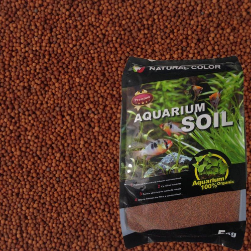 AllPondSolutions Natural Colour Volcanic Substrate Red 1-2mm 5kg