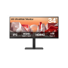 Monitor LG 34BA75QE-B 34" Curvo WQHD IPS HDR 21:9 voor PC