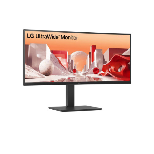 LG Monitor LG 34BA75QE-B 34" Curvo WQHD IPS HDR 21:9 per PC 1
