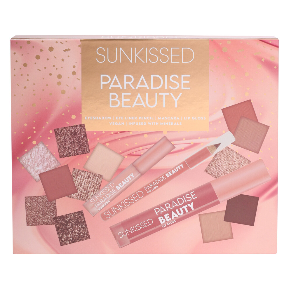 Sunkissed Paradise Beauty Booklet Makeup Set