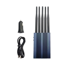 5-Band GPS Signaldetektor 2G/3G/4G + WLAN 2,4 GHz + GPS/Beidou - Tragbar, kompakt, schützt Standortdaten