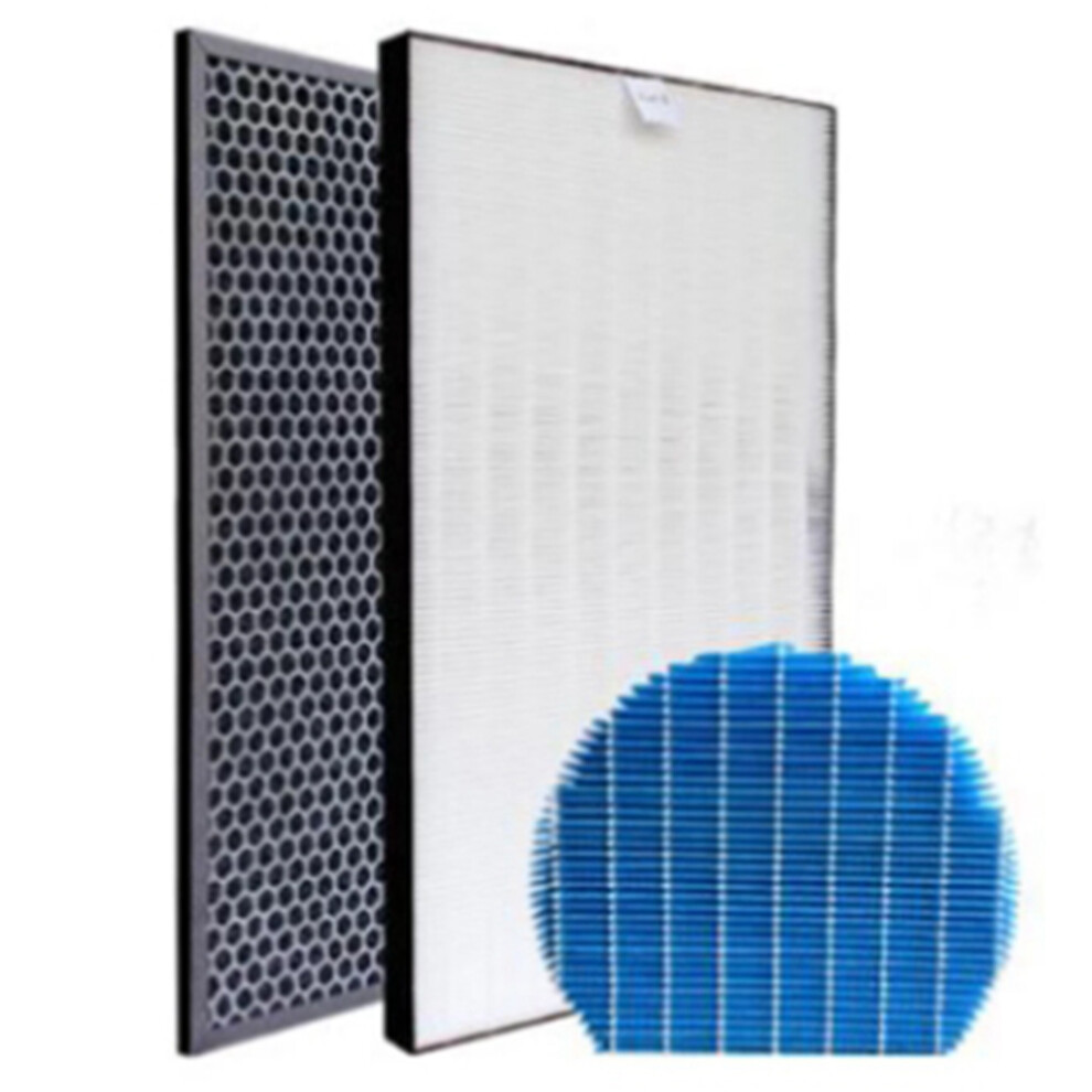 3PCS Fit for Sharp Air Purifier Filter Activated Carbon Filter