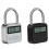 Metall timerlås LCD 99 timmar max tidtagning USB timerhänglås, silver 5