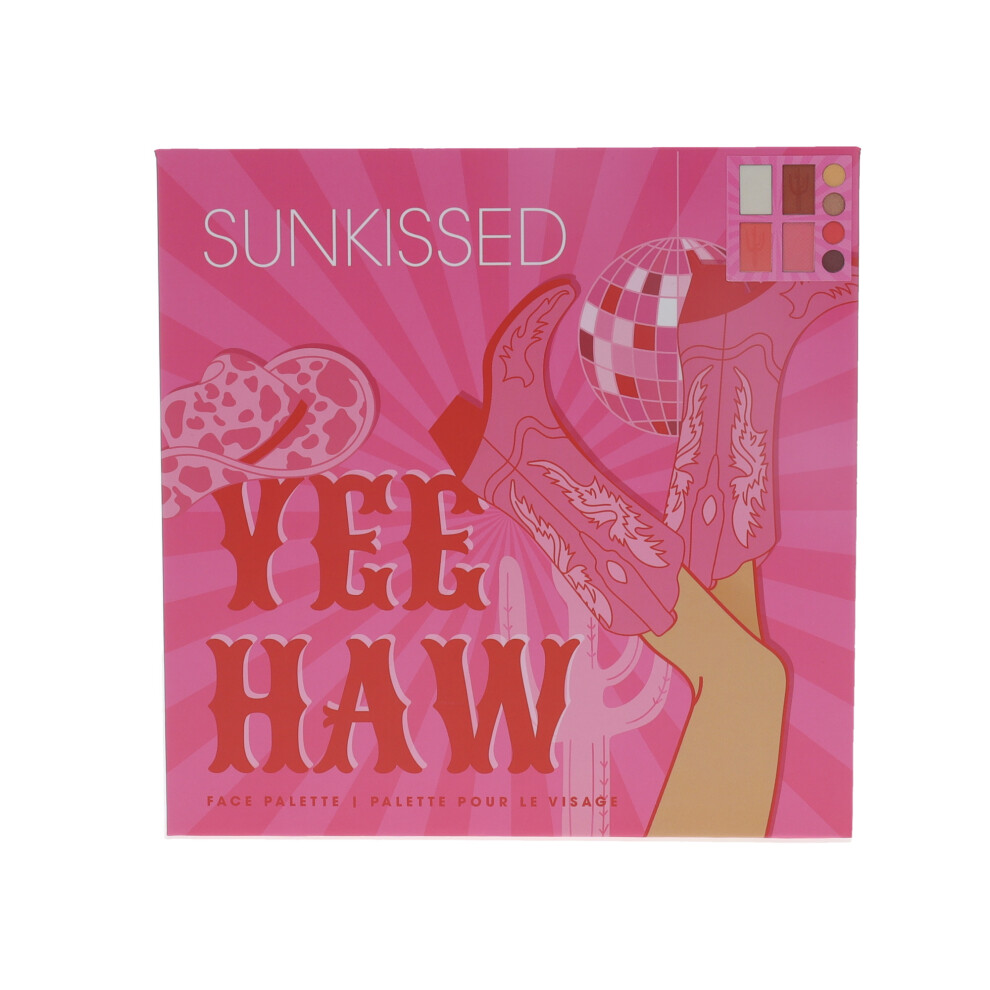 Sunkissed Yeehaw Face Palette - Bronzer Blusher Highlighter Eyeshadow