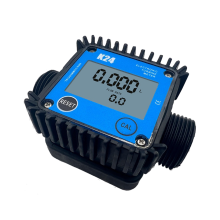 LCD Fuel Flow Meter K24 for Turbine Digital Die-Sel Flowmeter Tools
