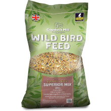 Copdock Mill Wild Bird Seed Superior Mix 20kg - All Year-Round Bird Seeds for Small Garden Birds