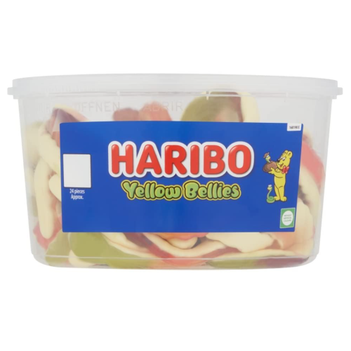 Haribo Haribo Yellow Bellies Snks Drum 768g